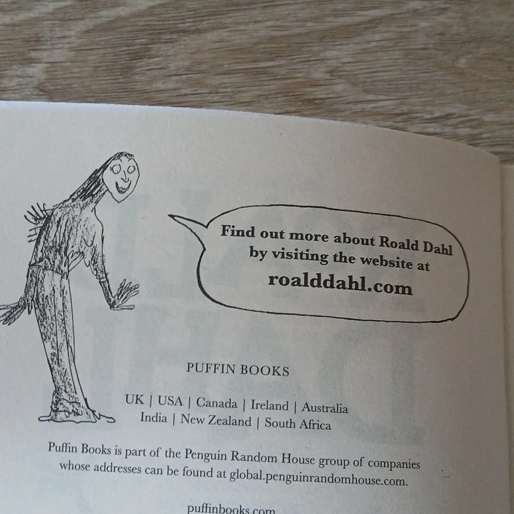 The Witches Publisher: Puffin 2016 Roald Dahl Paperback